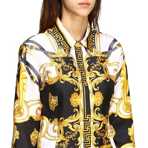 camicia versace couture donna|Camicie e bluse Versace da donna .